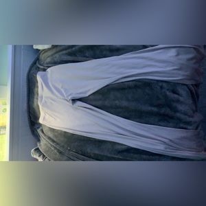 H&M, ribbed flair pants, leggings, M